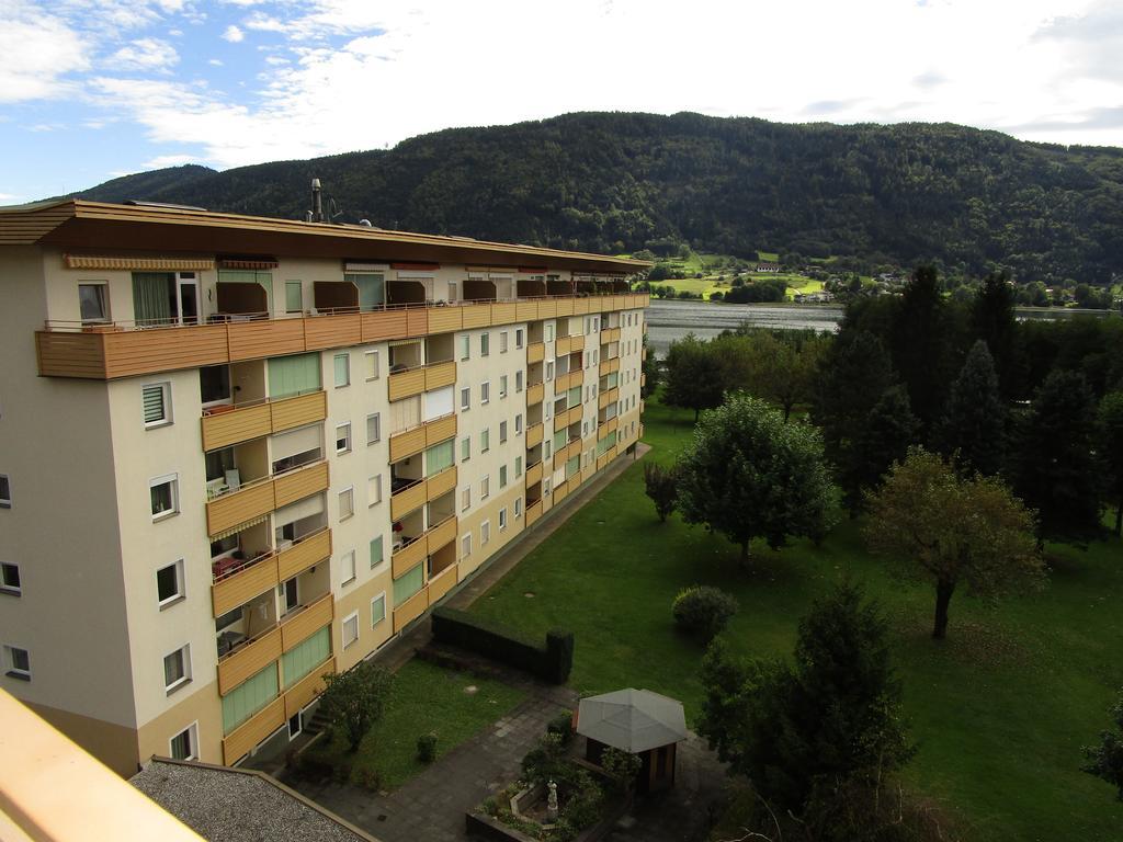 Kaspar Haus Kmb Seeblick Appartement Am Ossiacher See Mit Direktem Seezugang, Hallenbad Bodensdorf Eksteriør billede